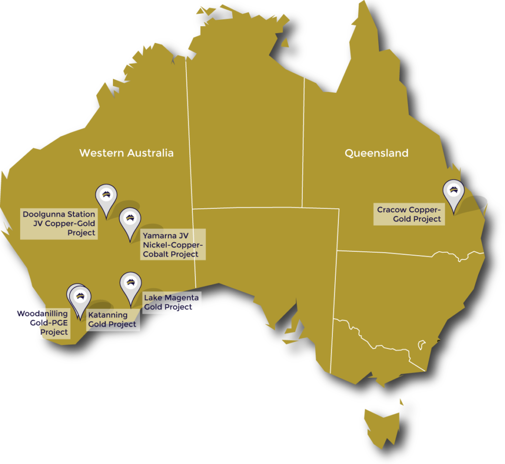 Projects Overview – Ausgold Limited