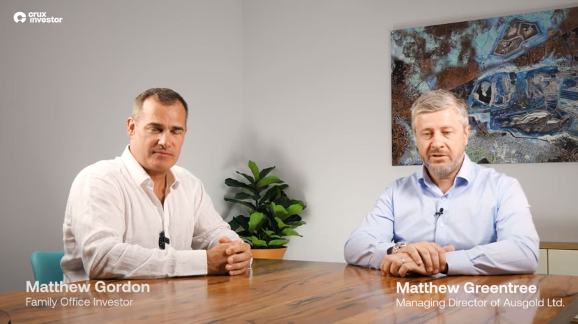 Ausgold Managing Director, Dr Matthew Greentree, CRUX Investor interview