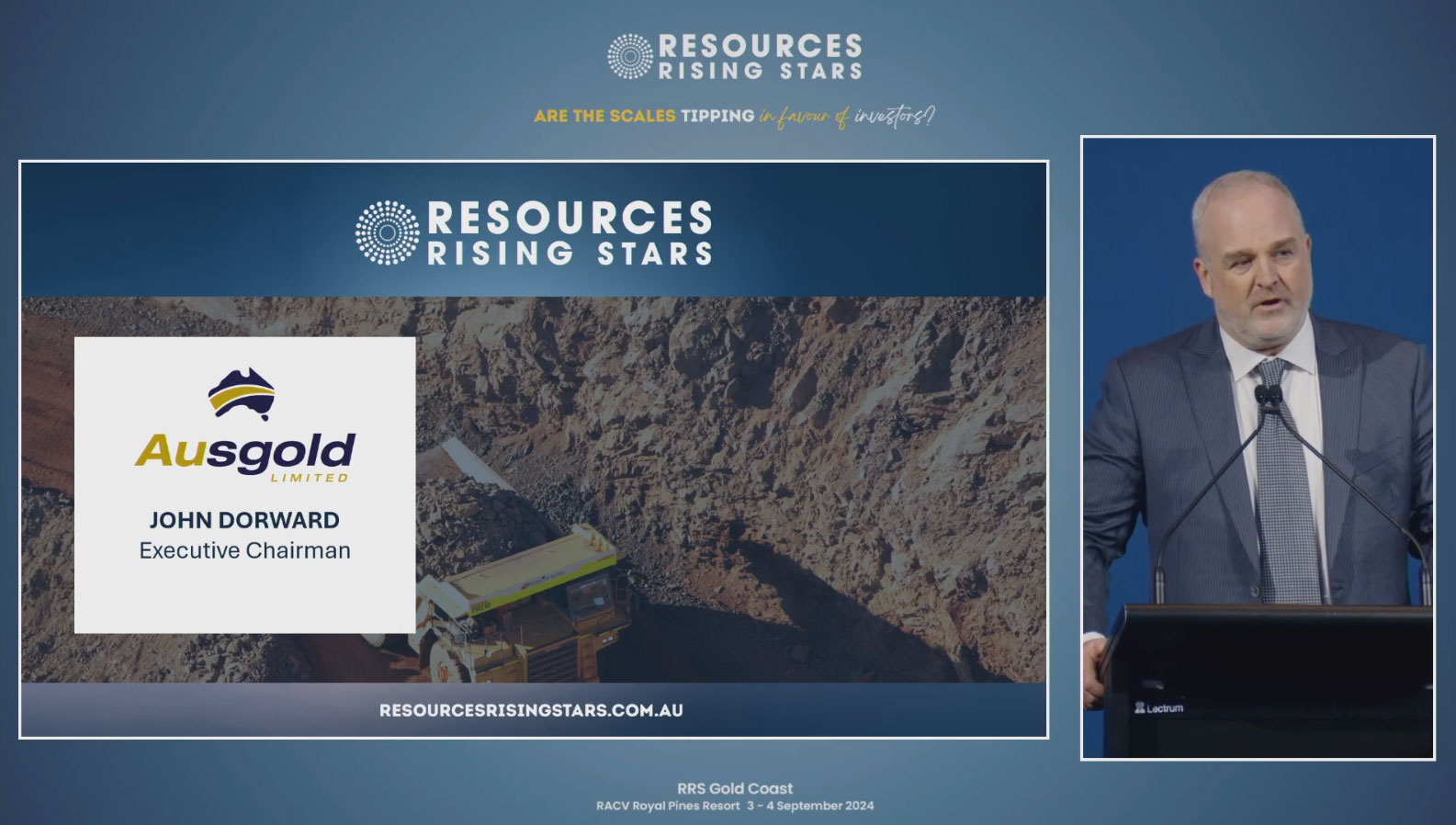 Resource Rising Stars Presentation by Executive Director John Dorward